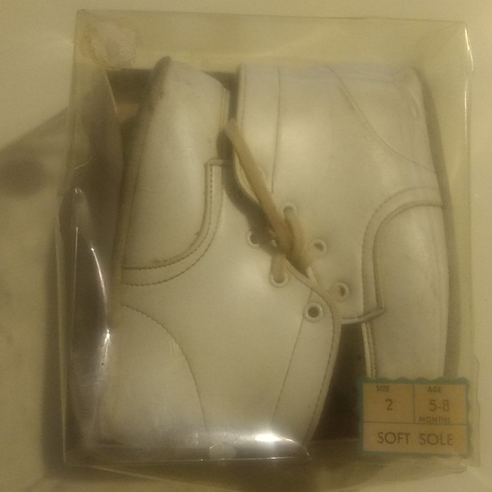 Vintage baby shoes
